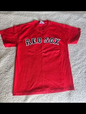 Red Sox Classic Red Graphic Tee - Women